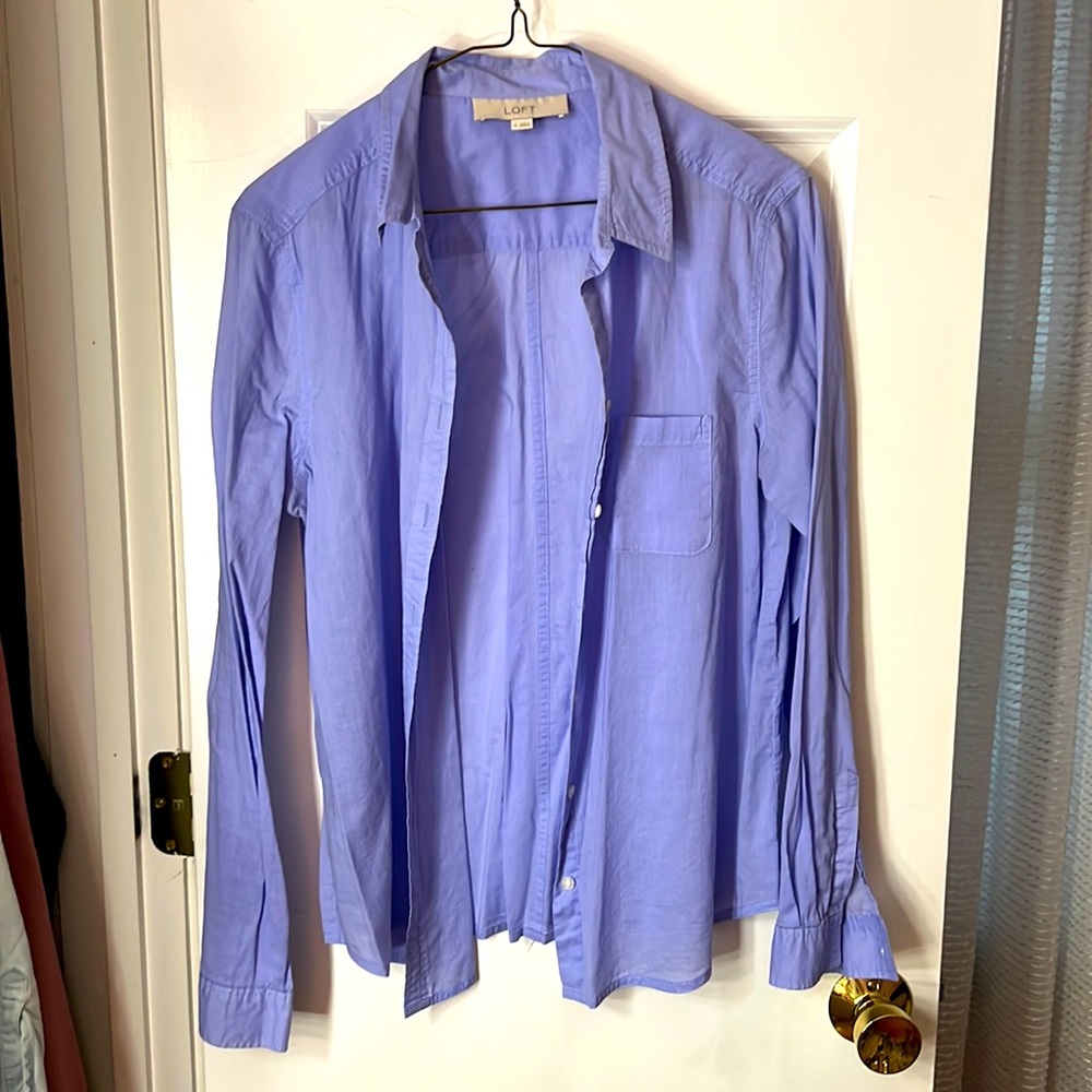 Loft womens button down